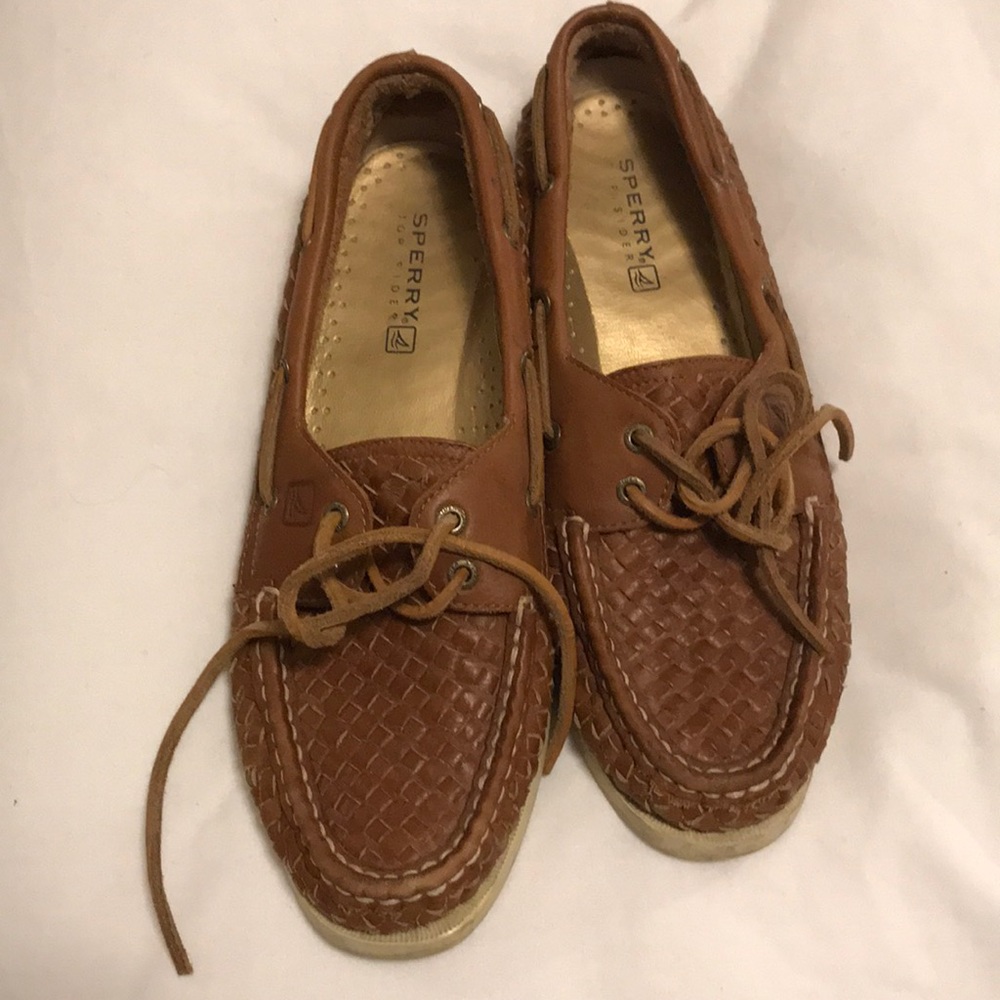 Women's Sperry Topsider Woven Boat Shoe